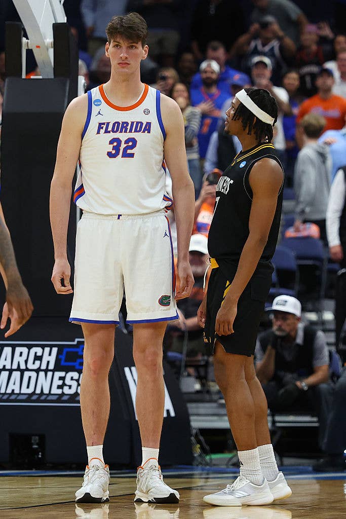 At 7 Foot 9 Inches Tall, Florida's Olivier Rioux is Turning Heads