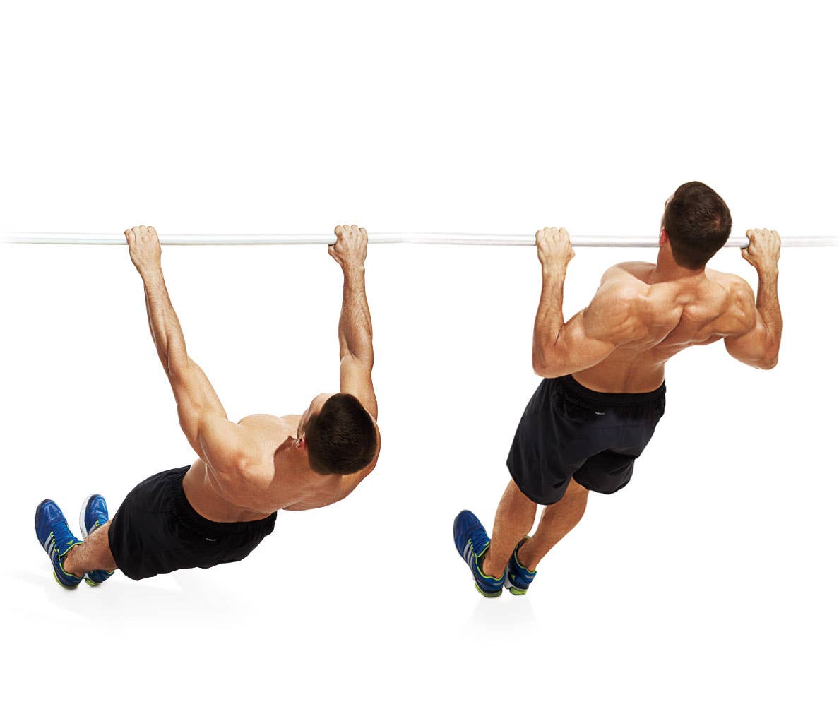 Inverted Rows Exercise Vector The No-Pain Injury Recovery Workout Routine - Men's Fitness