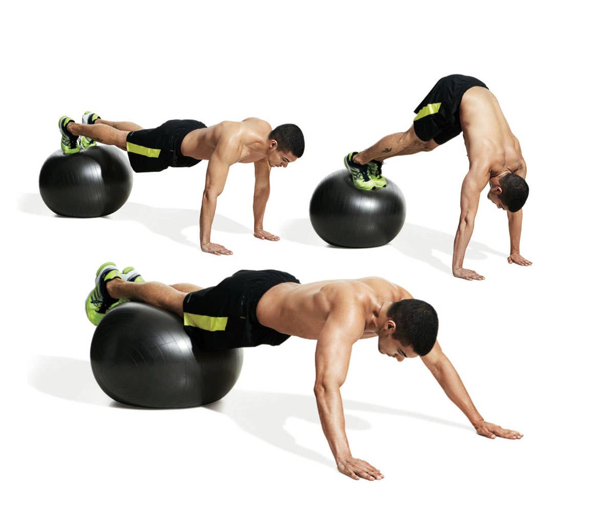 Best Ab Exercises You Can Do With a Swiss Ball - Men's Fitness