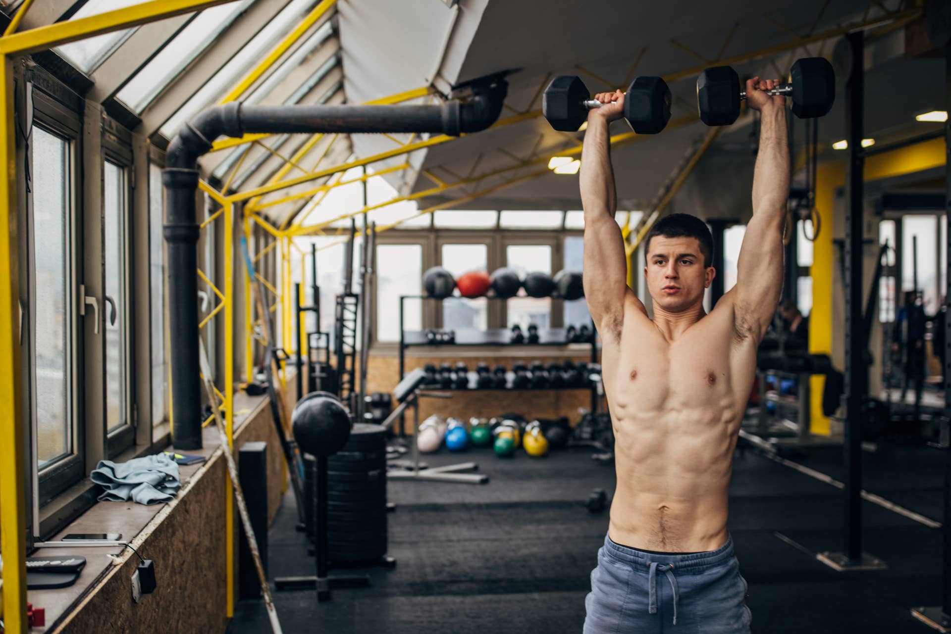 side bend abs