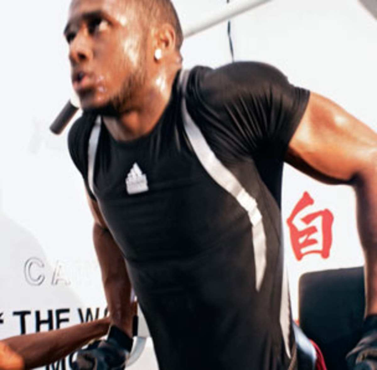 Reggie Bush's Intense Workout Men's Fitness