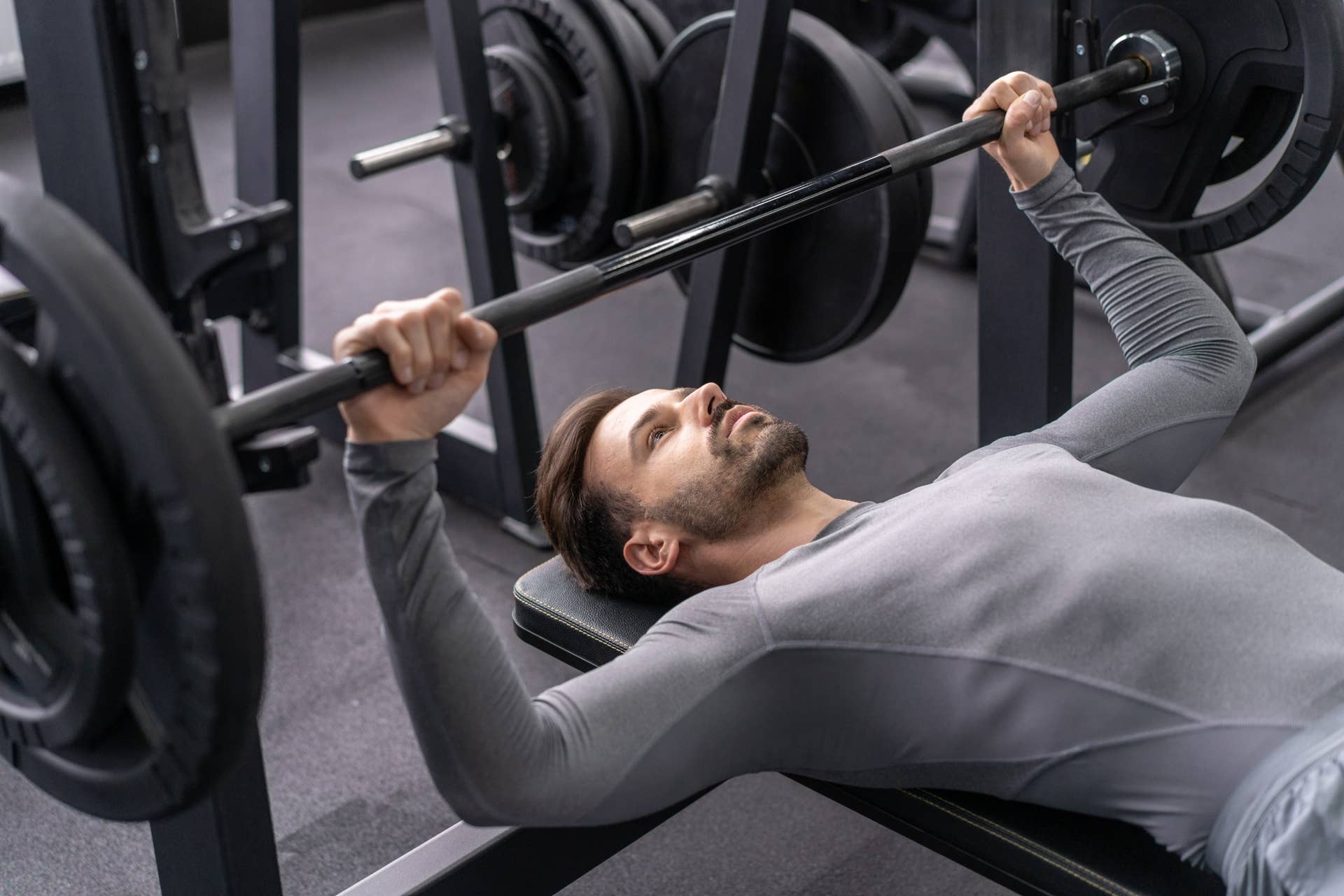 Build bigger traps with the calf raise machine for shrugs